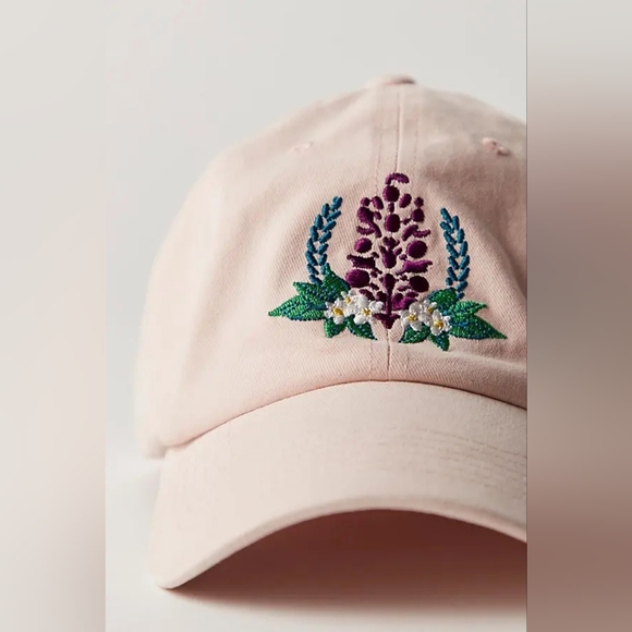 FP Movement by Free People Accessories - 🪷NWT Free People FP Movement Court And Club Embroidered Cap In Ballet Slipper